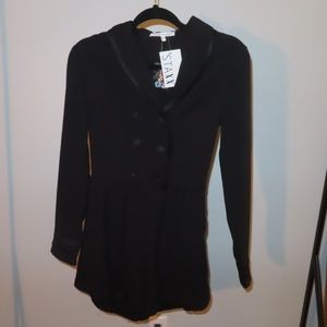 Black Blazer Romper